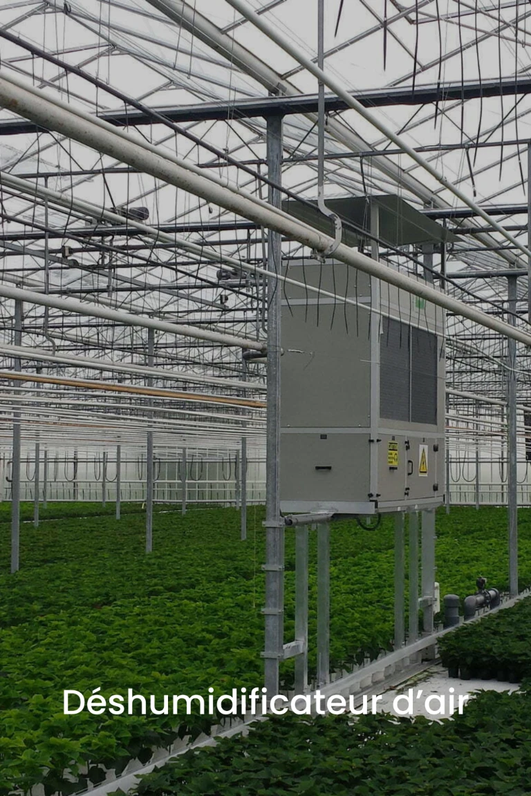 déshumidificateur d'air avec texte