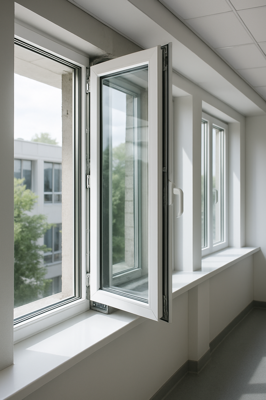 20251016 1942 modern pvc window installation simple compose 01k7q1ss7bedt9tv1t2jmnh7a3